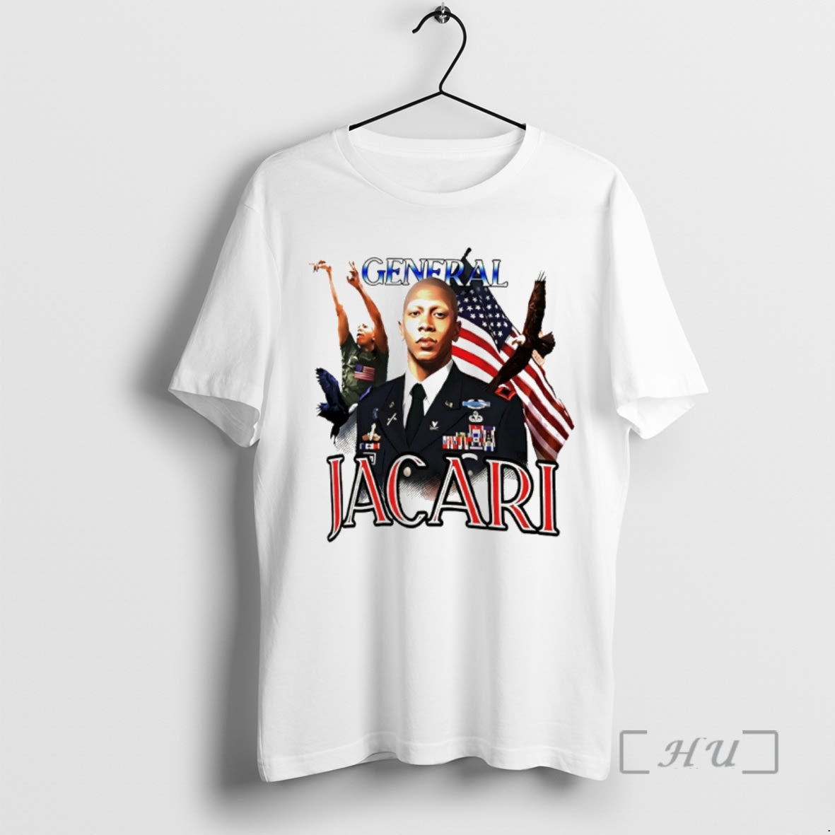 Officials General Jacari Virginia Cavaliers Usa Flag Graphic T-Shirts, Hoodie, Sweatshirt | HypeDripTees.com