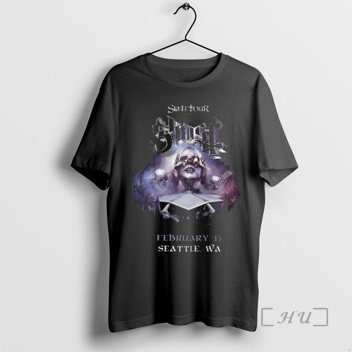 Officials Ghost Skeletour 2026 Seattle Ritual Exclusive Art At Climate Pledge Arena On February 15 T-Shirts, Hoodie,...
