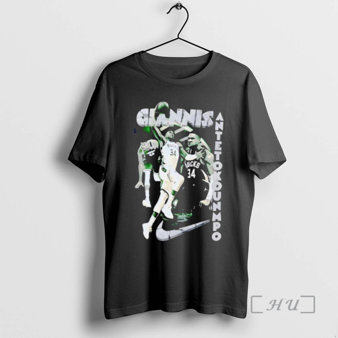 Officials Giannis Antetokounmpo Milwaukee Bucks 34 Basketball Action Pose T-Shirts, Hoodie, Sweatshirt | HypeDripTees.com