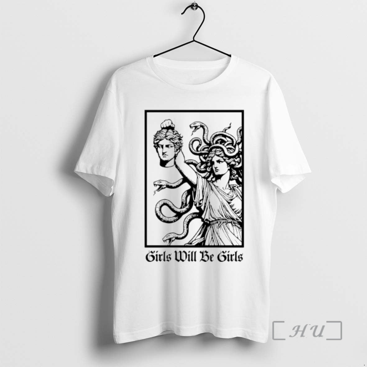 Officials Girl Will Be Girls Medusa Feminist Art T-Shirts, Hoodie, Sweatshirt | HypeDripTees.com
