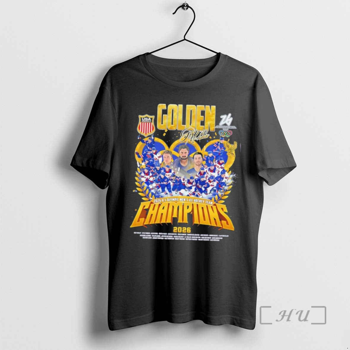 Officials Golden Medalists 2026 U T-Shirts, Hoodie, Sweatshirt | HypeDripTees.com