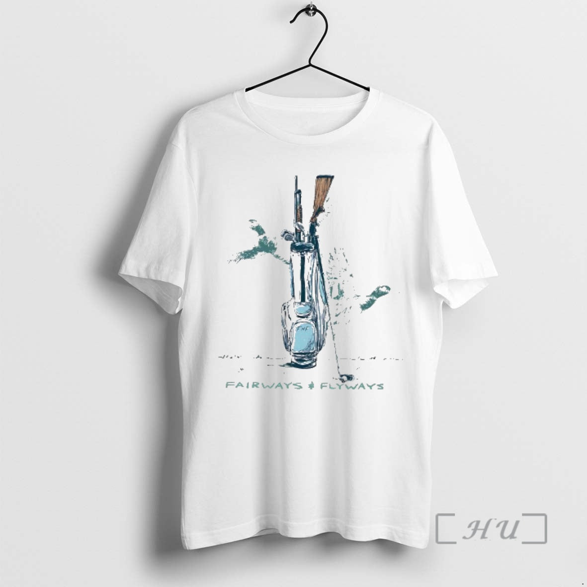 Officials Golf Bag Seafoam Fairways And Flyways T-Shirts, Hoodie, Sweatshirt | HypeDripTees.com