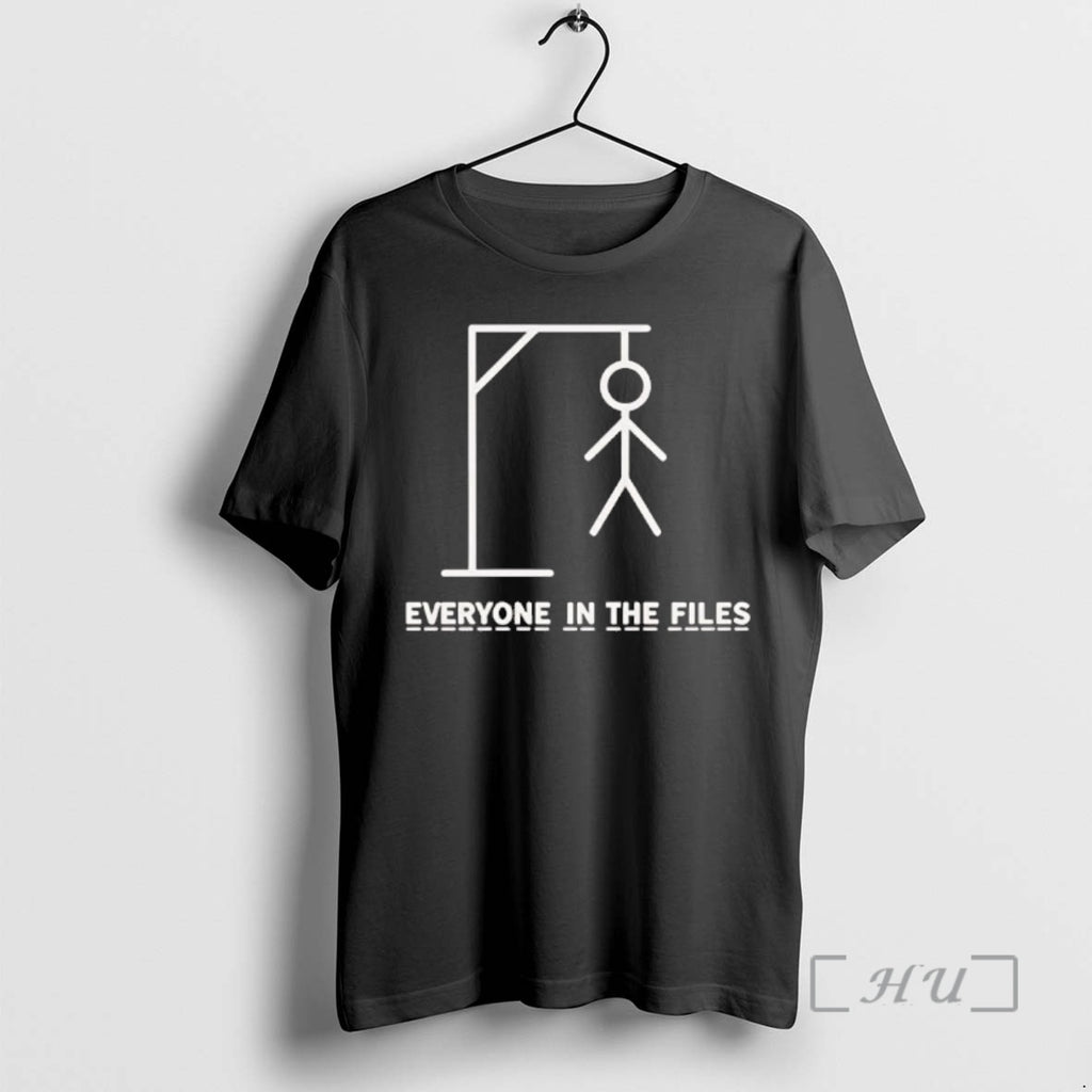Officials Hangman Everyone In The Files Tee
