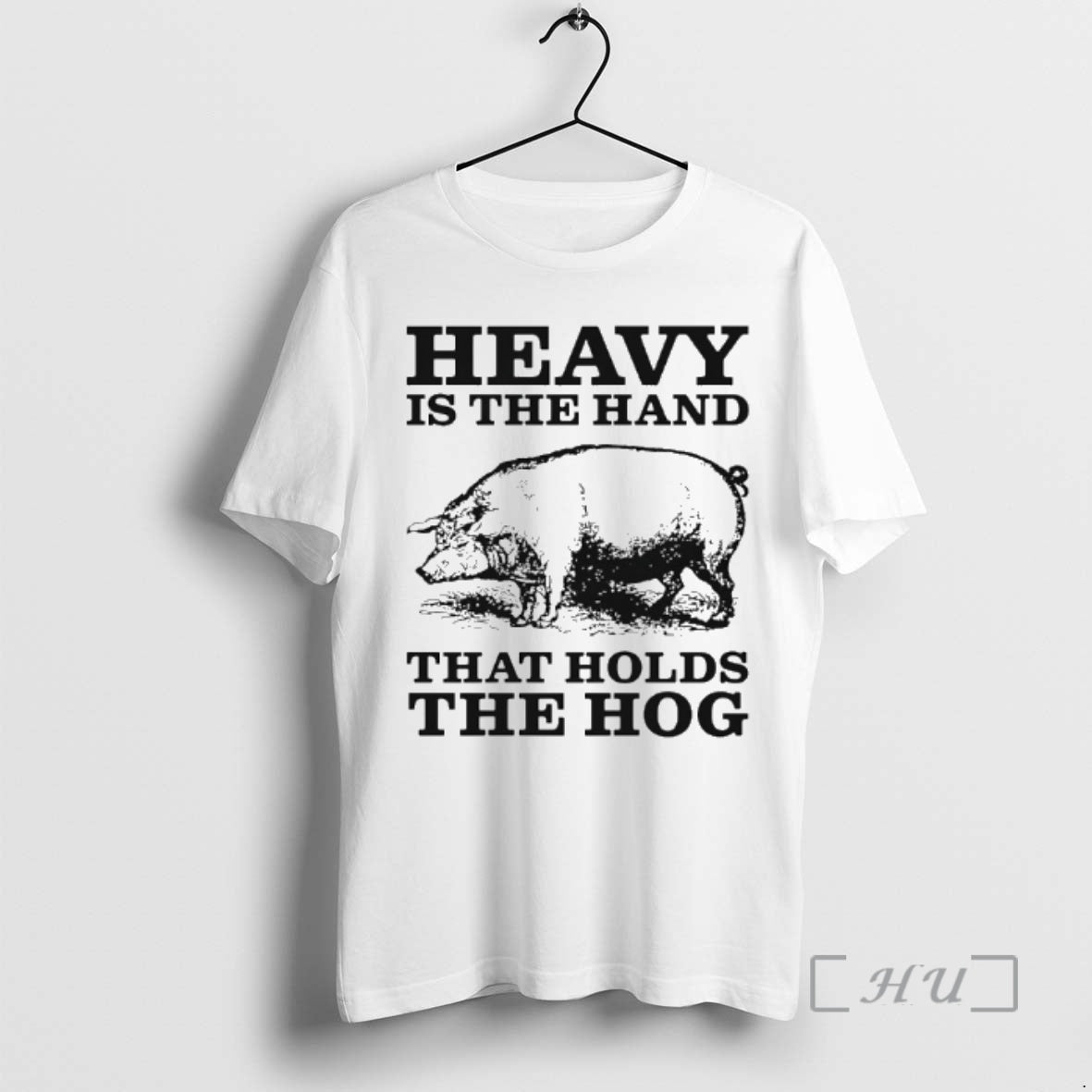 Officials Heavy Is The Hand That Holds The Hog Graphic T-Shirts, Hoodie, Sweatshirt | HypeDripTees.com