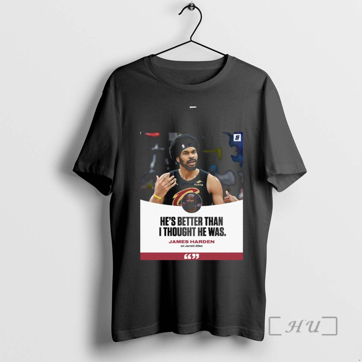 Officials Hes Better Than I Thought He Was James Harden On Jarrett Allen Premium T-Shirts, Hoodie, Sweatshirt