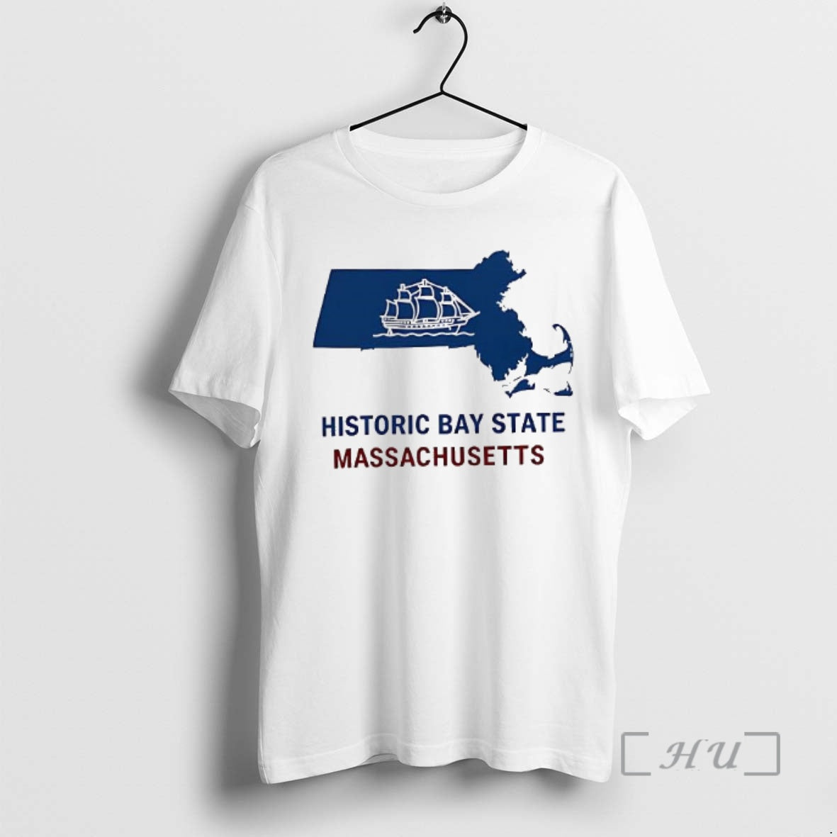 Officials Historic Bay State Massachusetts Map T-Shirts, Hoodie, Sweatshirt | HypeDripTees.com