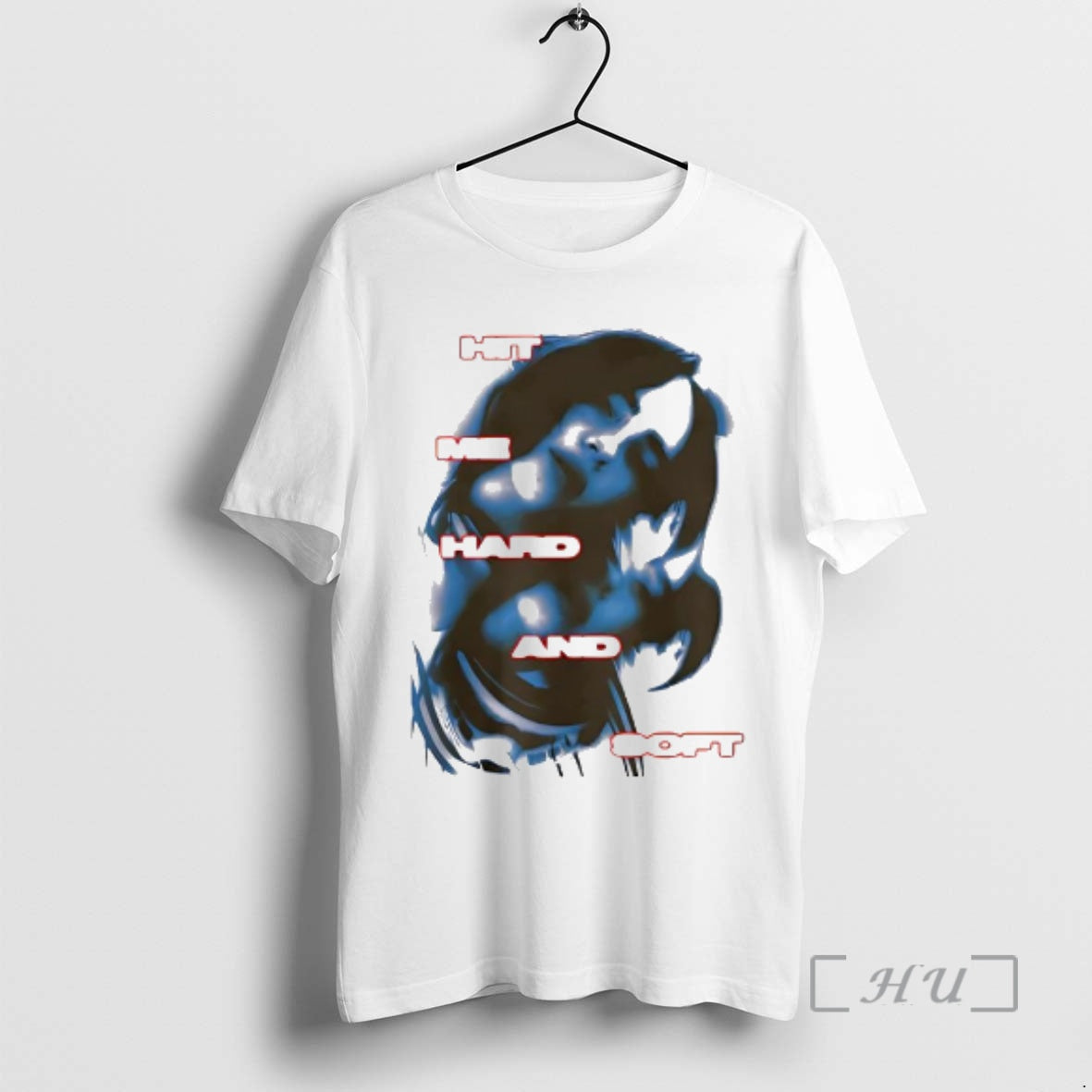 Officials Hit Me Hard And Soft Billie Eilish Artistic Blue Face Premium T Shirts Sweater Hoodie, Sweatshirt