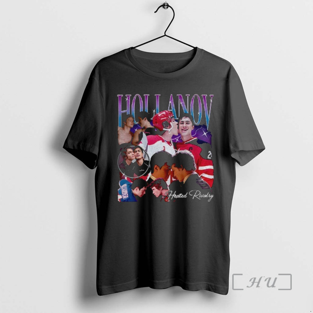 Officials Hollanov Ilya Rozanov Licking Face Shane Hollander Hockey Heated Rivalry Premium T Shirts Sweater