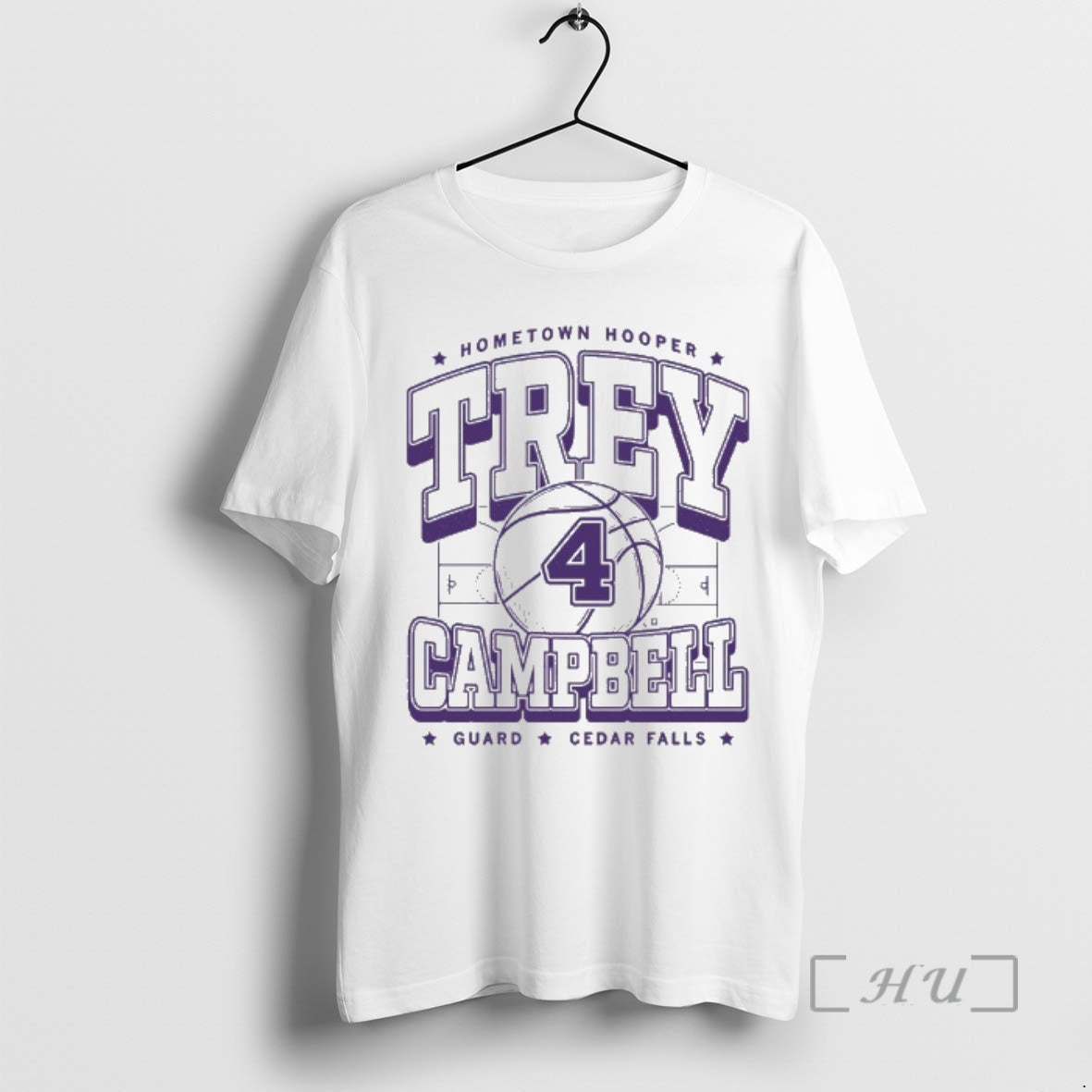 Officials Hometown Hooper Trey Campbell Guard Cedar Falls T-Shirts, Hoodie, Sweatshirt | HypeDripTees.com