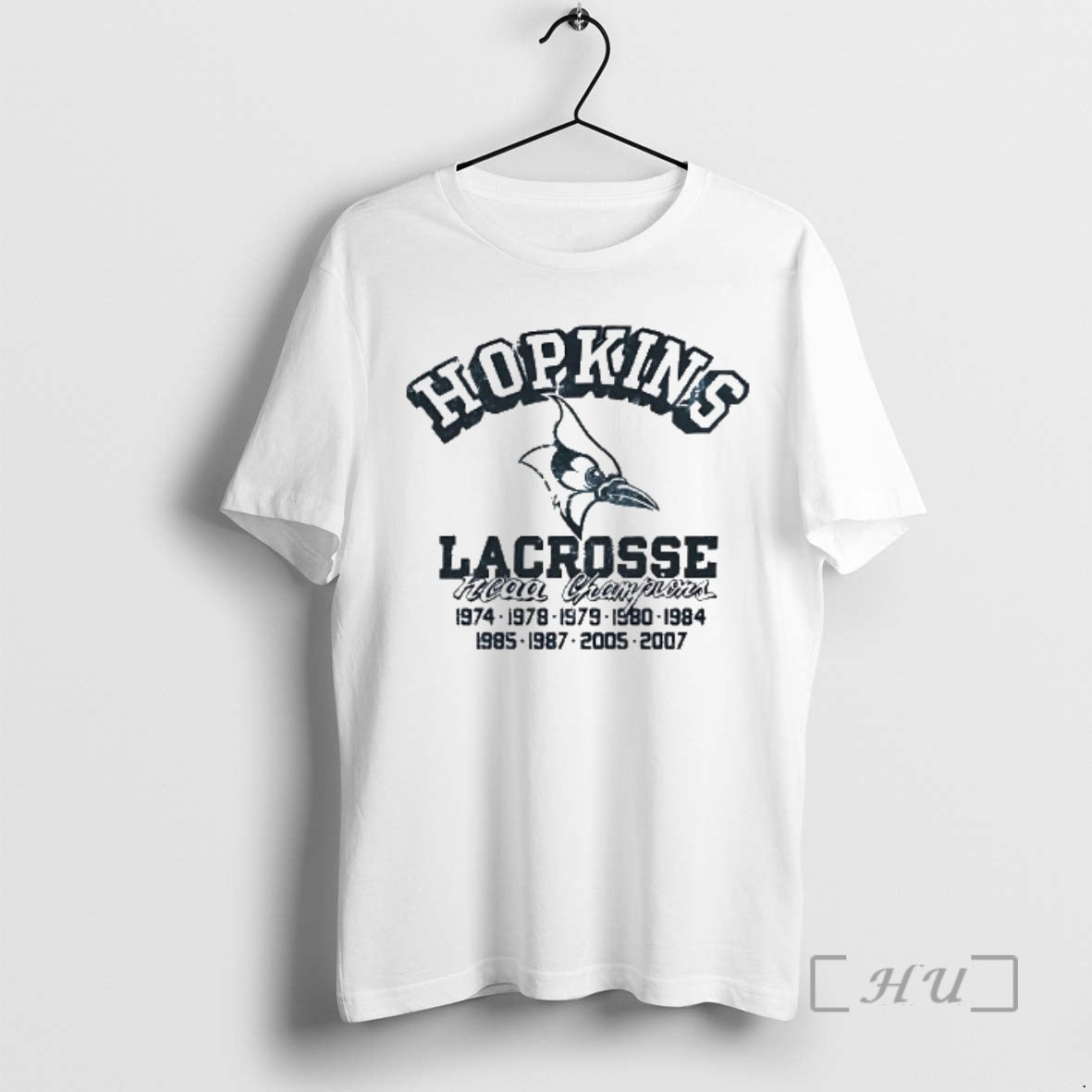Officials Hopkins Lacrosse Ncaa Champions Blue Jays Bird Logo T-Shirts, Hoodie, Sweatshirt | HypeDripTees.com