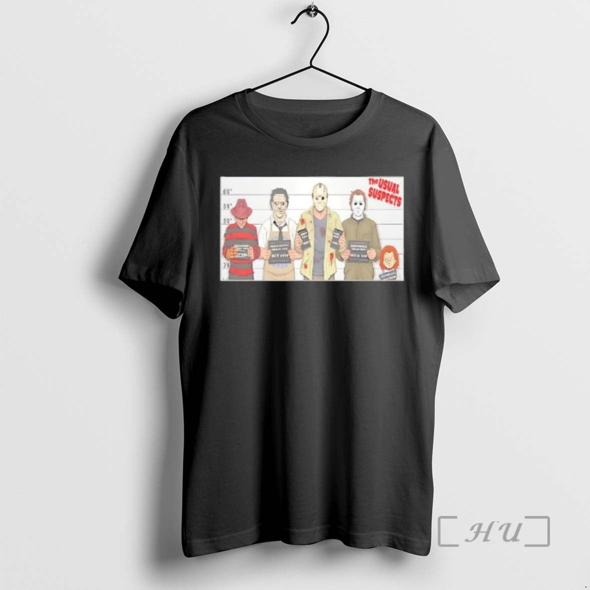 Officials Horror Movie Usual Suspects T-Shirts, Hoodie, Sweatshirt | HypeDripTees.com
