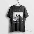 Officials I Do Not Think Therefore I Do Not Am Black Cat Premium T Shirts