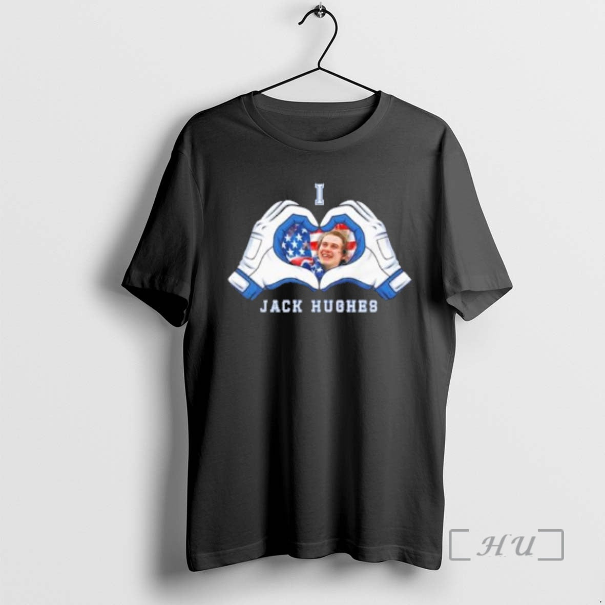 Officials I Love Jack Hughes Ot Winner Usa Hockey T-Shirts, Hoodie, Sweatshirt | HypeDripTees.com