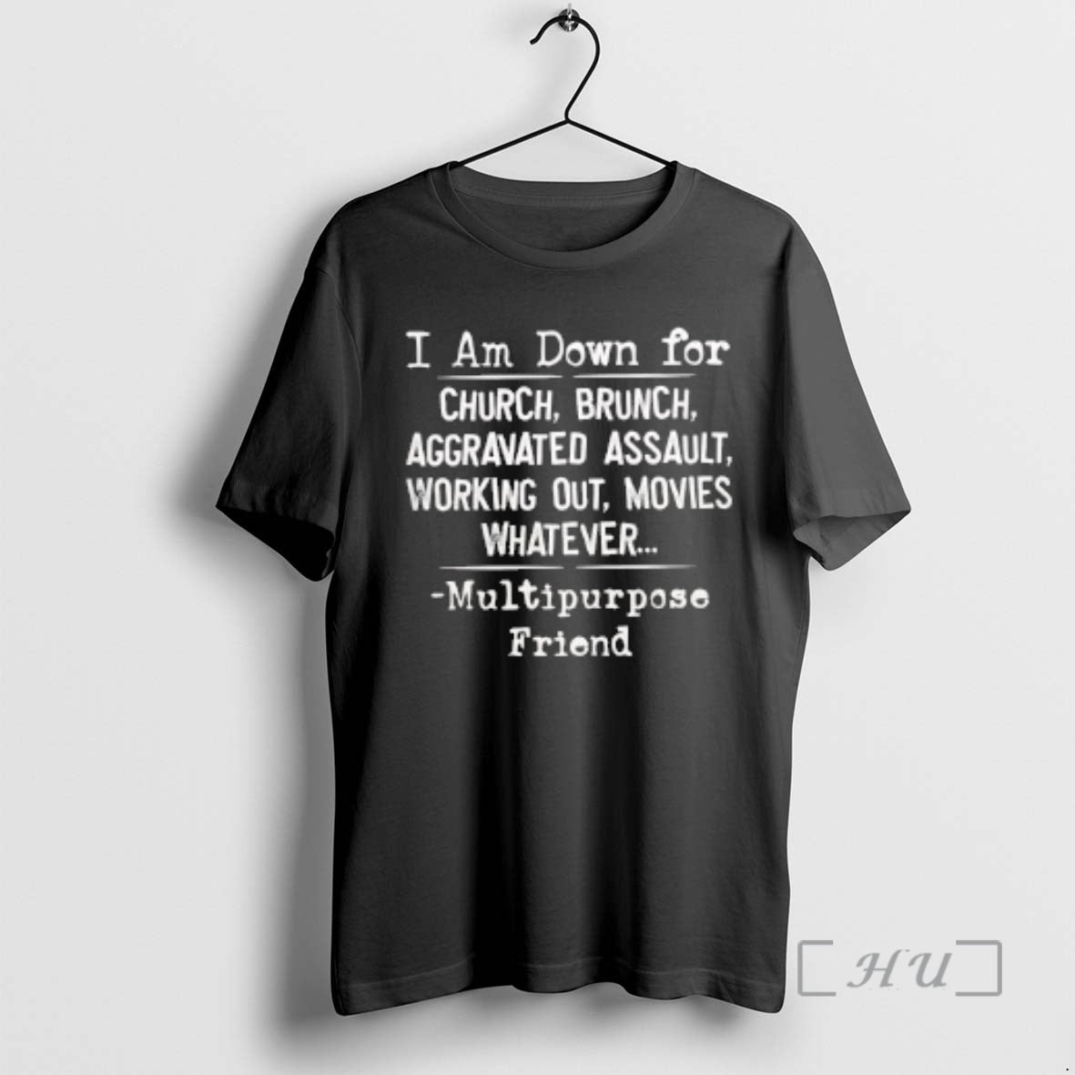 Officials I Am Down Church Brunch Aggravated Assault Working Out Movies Premium T Shirts Sweater Hoodie, Sweatshirt