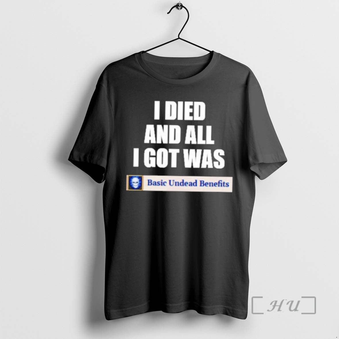 Officials I Died And All I Got Was Basic Undead Benefits Premium T Shirts Sweater Hoodie, Sweatshirt | HypeDripTees.com