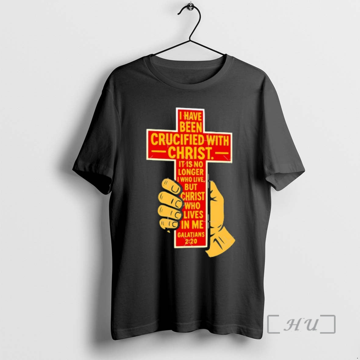 Officials I Have Been Crucified With Christ It Is No Longer I Who Live Premium T-Shirts, Hoodie, Sweatshirt