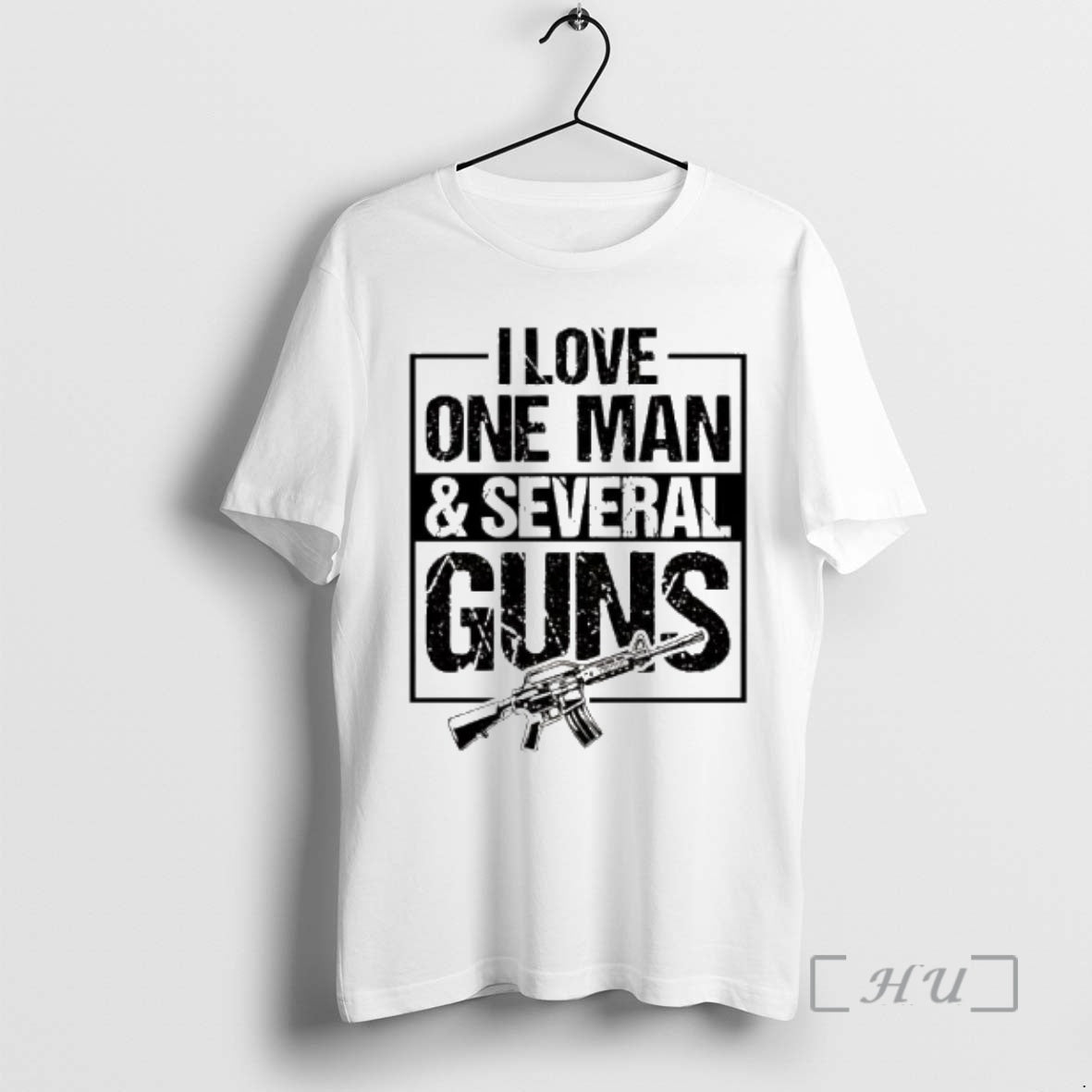 Officials I Love One Man And Several Guns T-Shirts, Hoodie, Sweatshirt | HypeDripTees.com