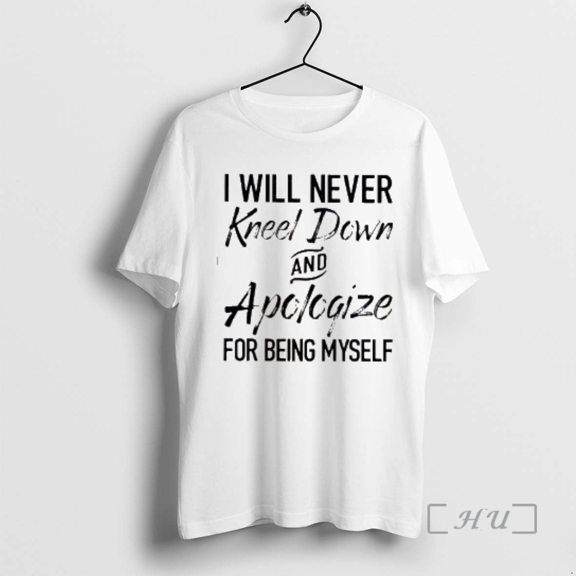 Officials I Will Never Kneel Down And Apologize For Being Myself Premium T Shirts Sweater Hoodie, Sweatshirt