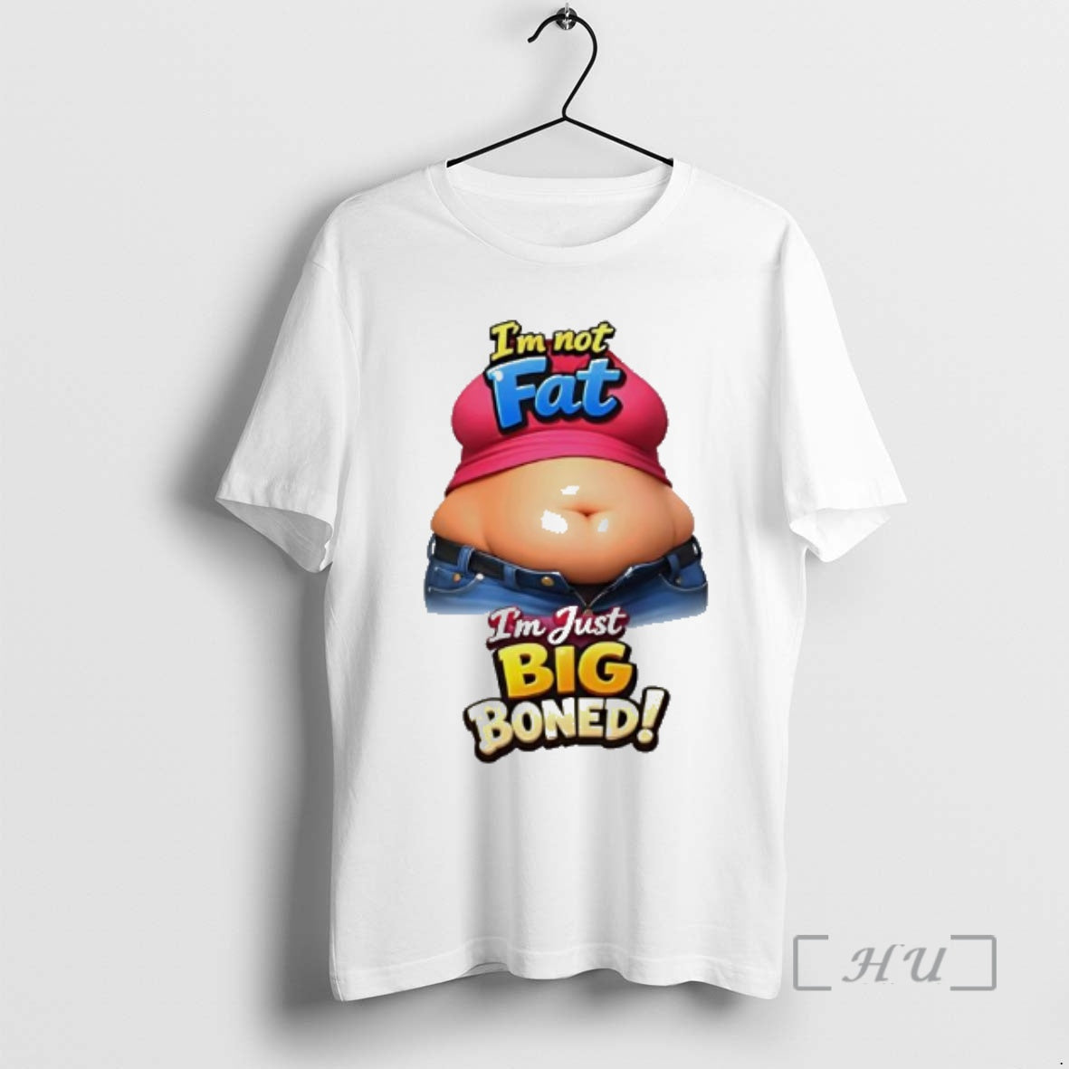 Officials Im Not Fat Im Just Big Boned Funny T-Shirts, Hoodie, Sweatshirt | HypeDripTees.com