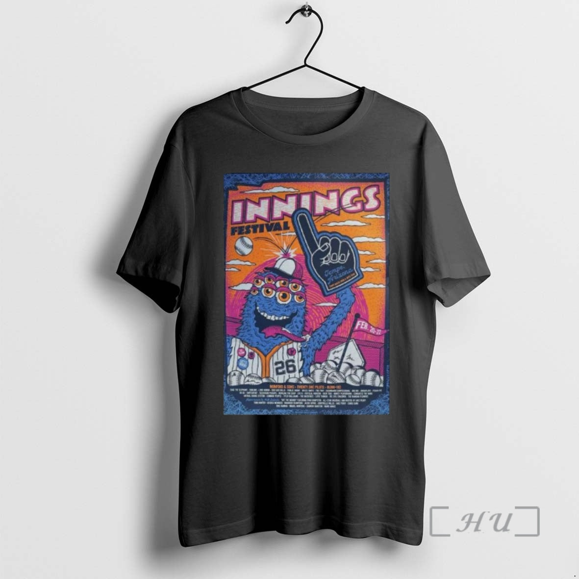 Officials Innings Festival Arizona Tempe Arizona Feb 20 22 2026 T-Shirts, Hoodie, Sweatshirt | HypeDripTees.com