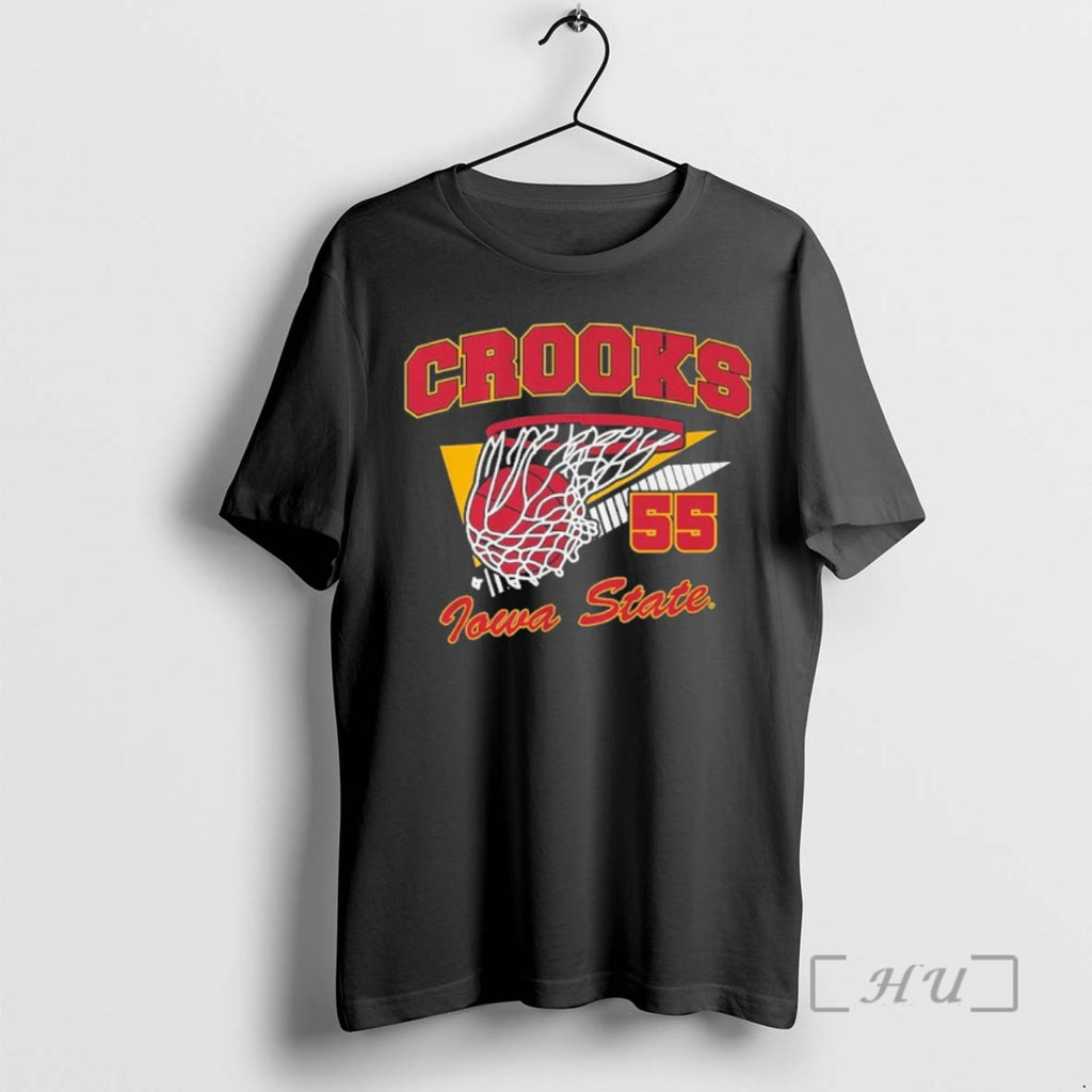 Officials Iowa State Basketball Audi Crooks Retro Swish