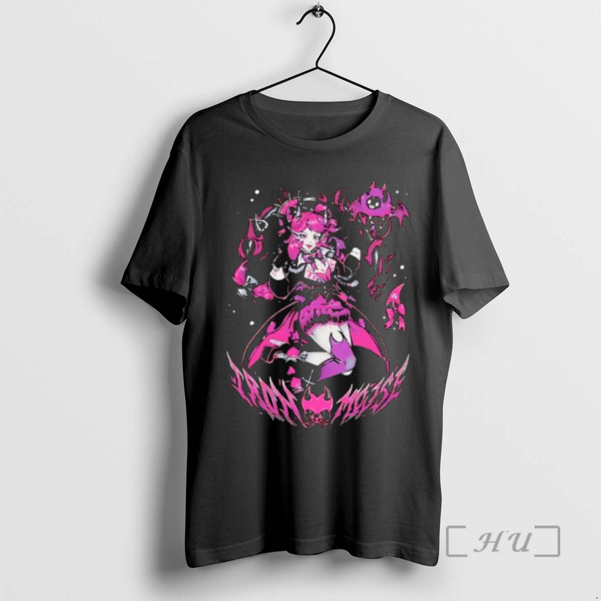 Officials Ironmouse V Tuber Anime Girl Pink Aesthetic T-Shirts, Hoodie, Sweatshirt | HypeDripTees.com