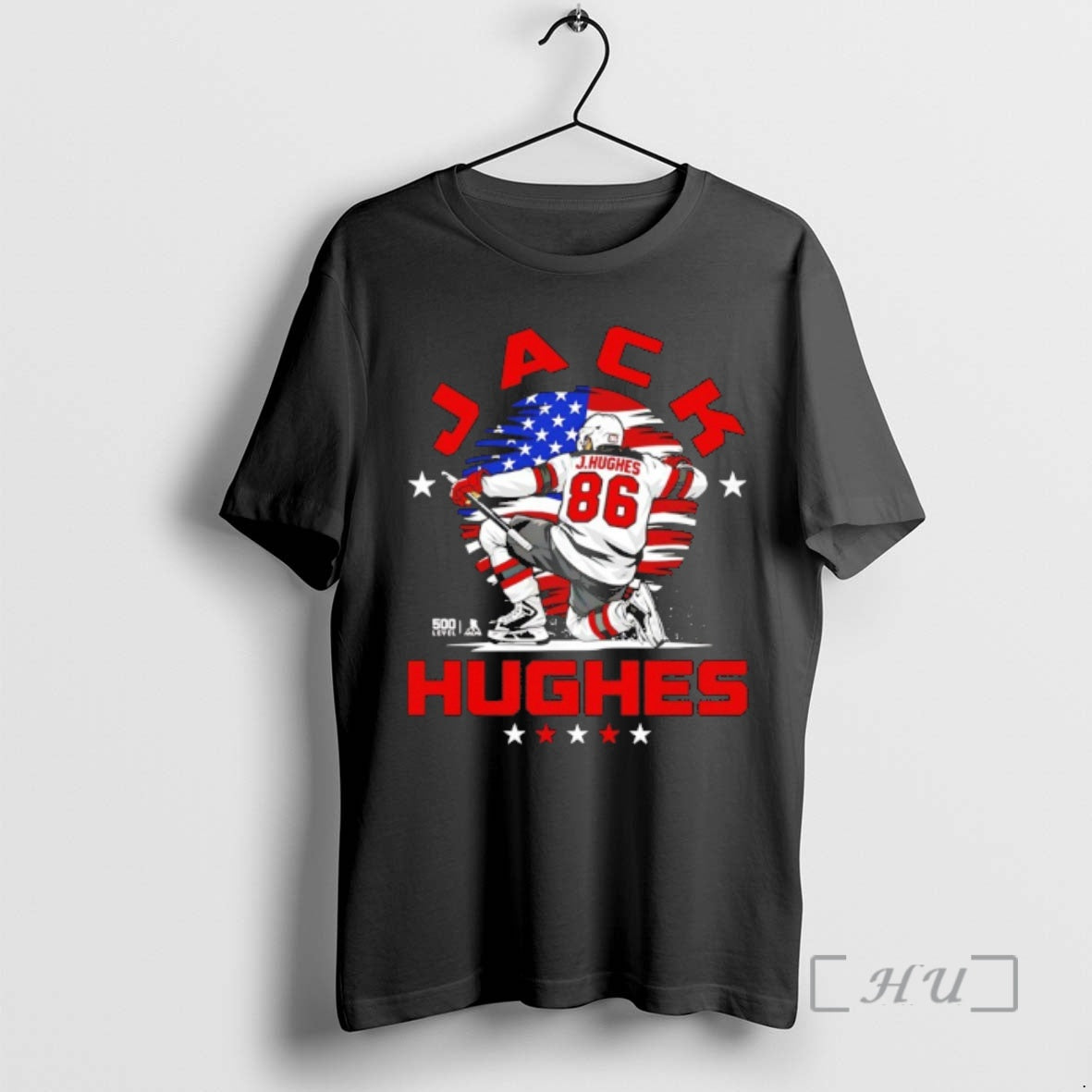Officials Jack Hughes New Jersey Usa Flag Celebration 2026 T-Shirts, Hoodie, Sweatshirt | HypeDripTees.com