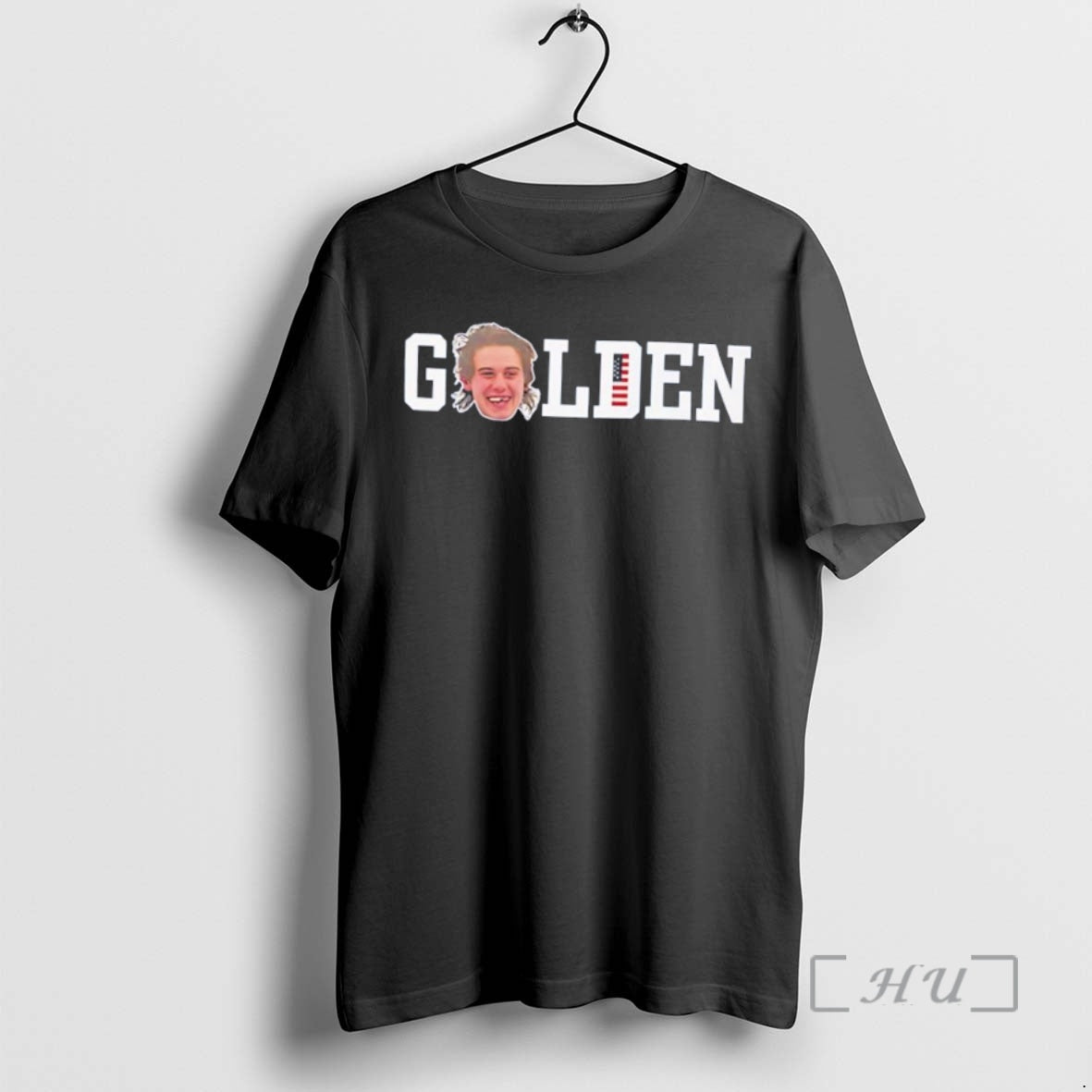 Officials Jack Hughes Smile Usa Hockey Golden Goal Players T-Shirts, Hoodie, Sweatshirt | HypeDripTees.com