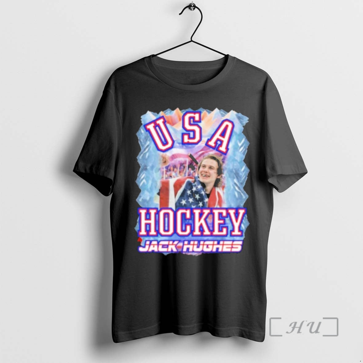 Officials Jack Hughes Usa Hockey Golden Goal 2026 T-Shirts, Hoodie, Sweatshirt | HypeDripTees.com