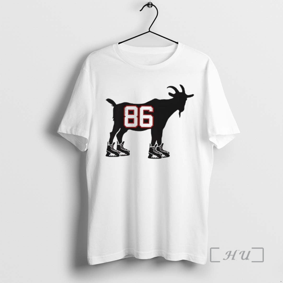 Officials Jack Hughes Ice Hockey Goat Number 86 T-Shirts, Hoodie, Sweatshirt | HypeDripTees.com