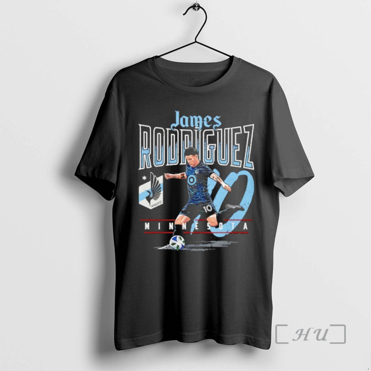 Officials James Rodriguez Minnesota United Feature Graphic T-Shirts, Hoodie, Sweatshirt | HypeDripTees.com