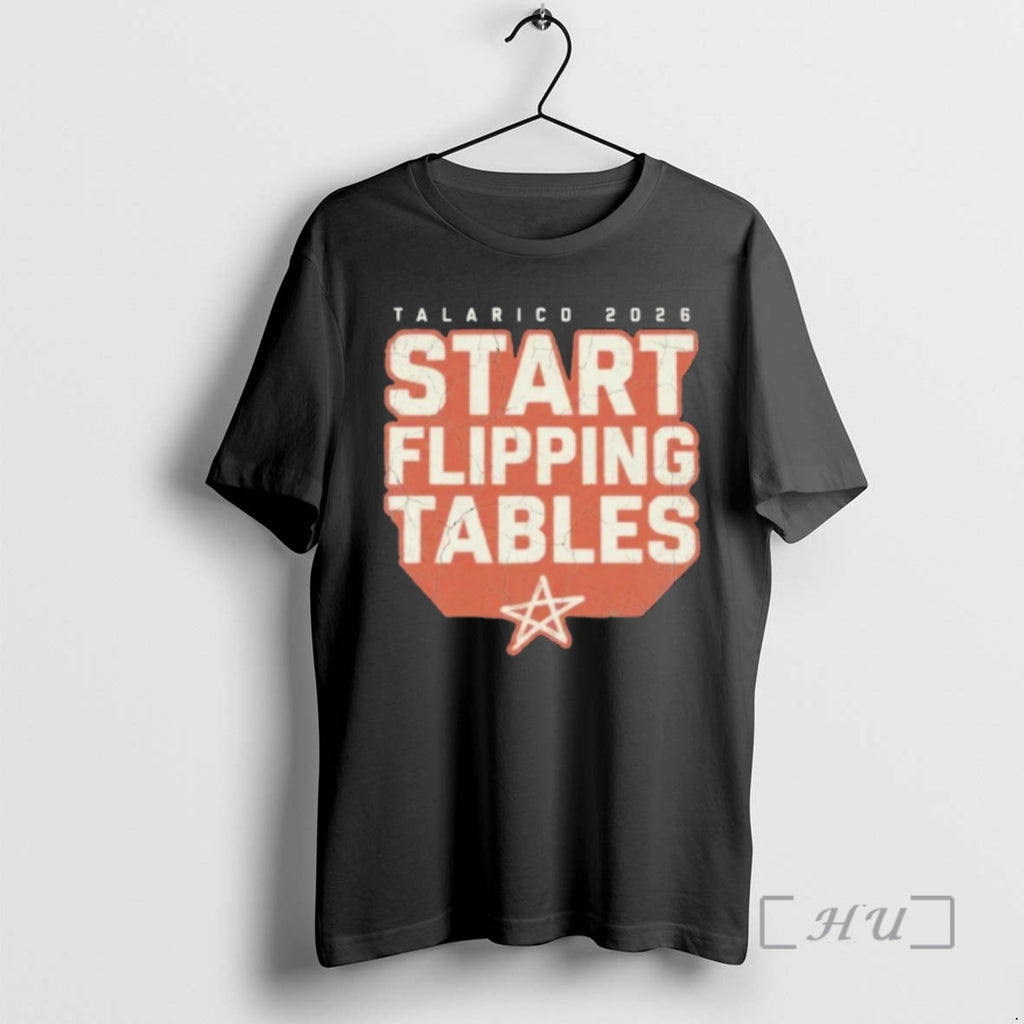 Officials James Talarico 2026 Start Flipping Tables