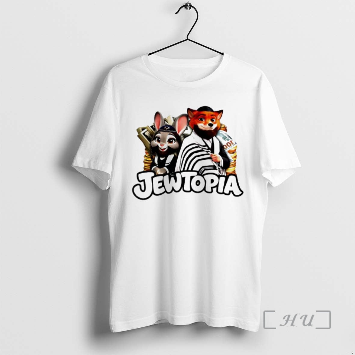 Officials Jewtopia Fox Bunny T-Shirts, Hoodie, Sweatshirt | HypeDripTees.com
