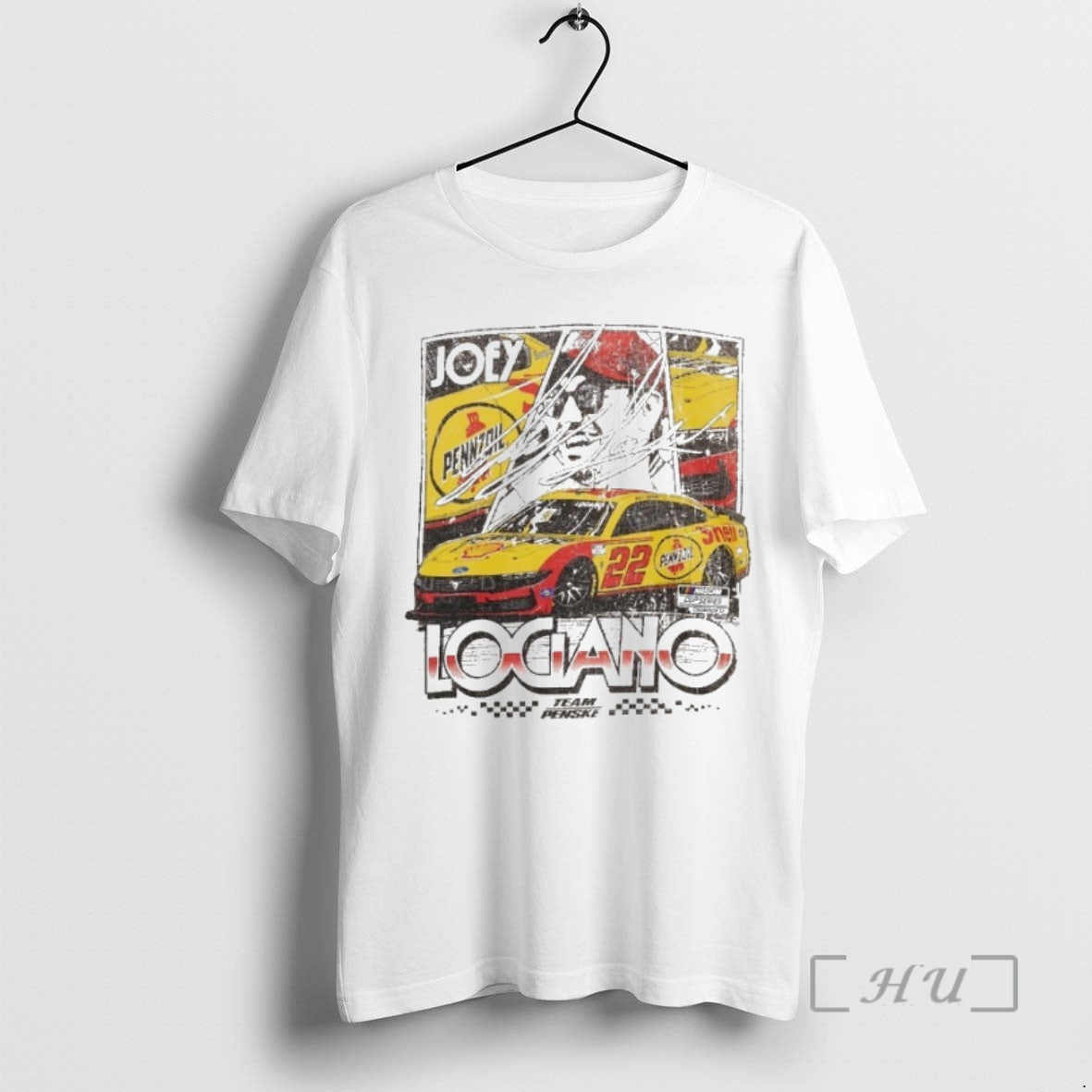 Officials Joey Logano Classic Ink 22 Shell Pennzoil Comic Book Team Penske Premium T Shirts Hoodie, Sweatshirt