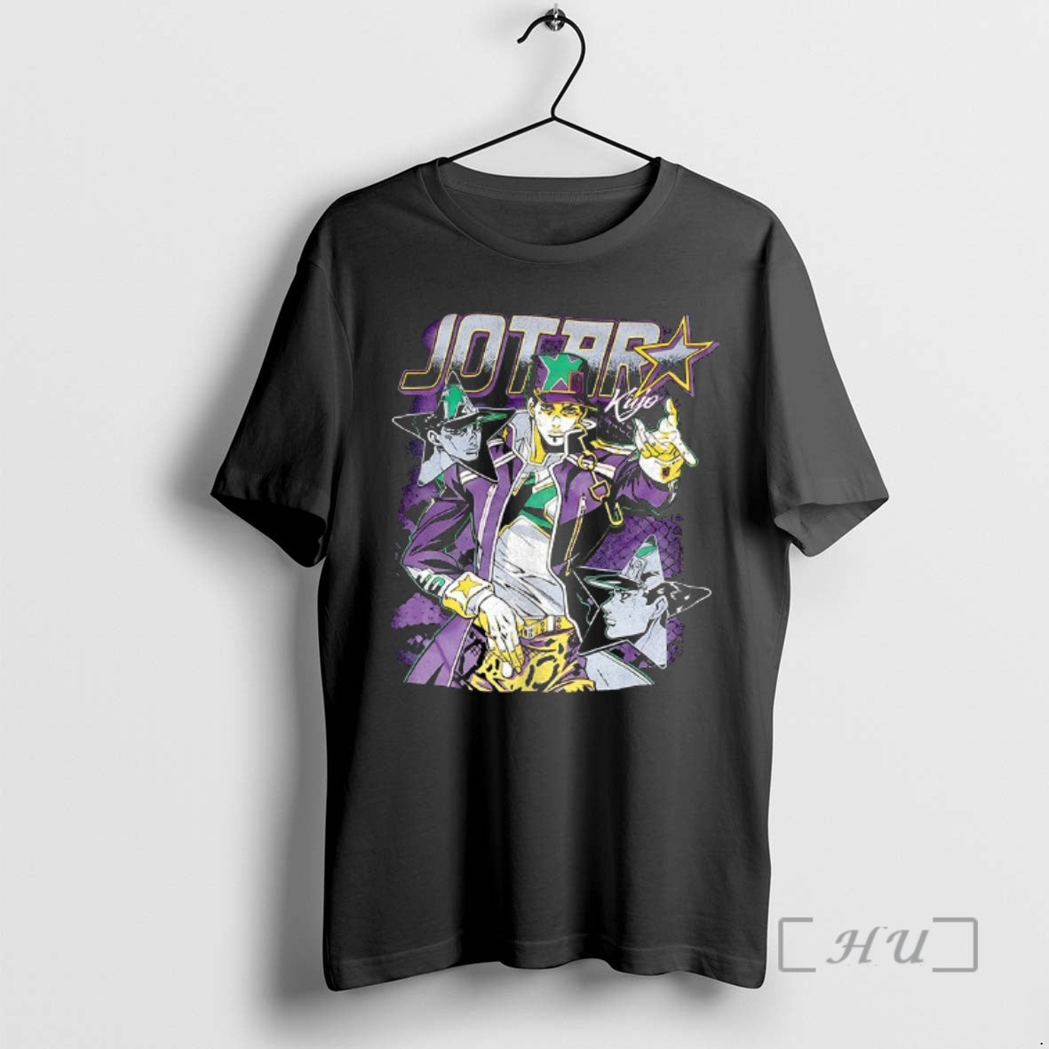 Officials Jotaro Kujo Jojos Bizarre Adventure T-Shirts, Hoodie, Sweatshirt | HypeDripTees.com