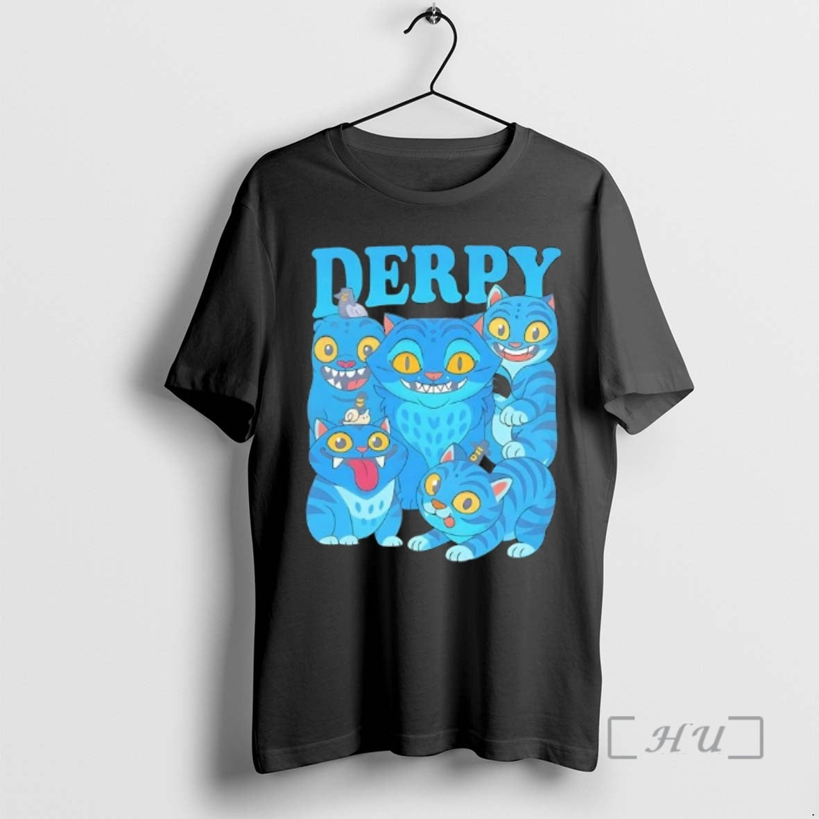 Officials K Pop Demon Hunters Derpy Blue Demon T-Shirts, Hoodie, Sweatshirt | HypeDripTees.com