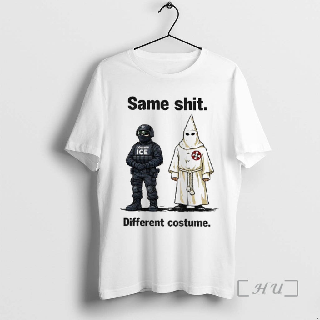 Officials Kkk Coward Ice Same Shit Different Costume