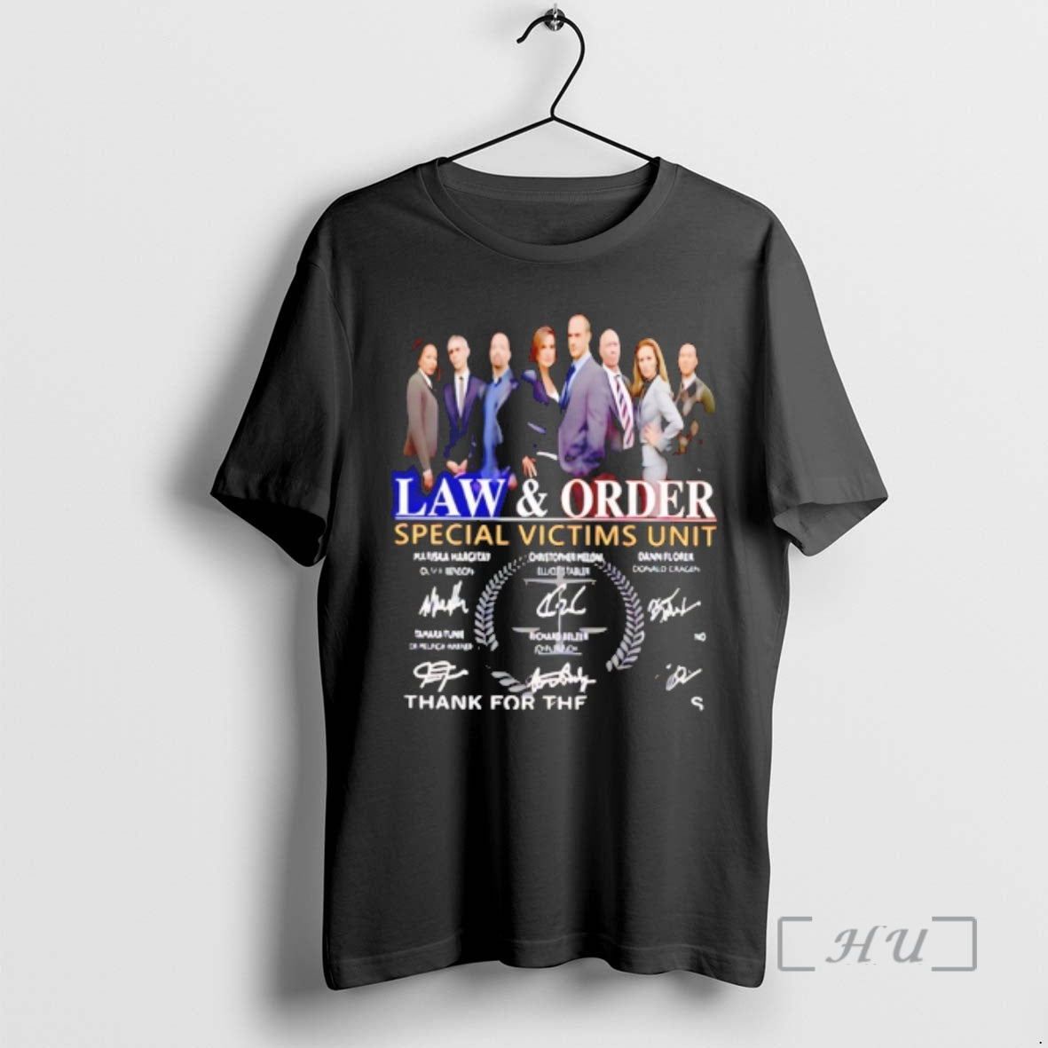 Officials Law And Order Special Victims Unit Thank For The Memories Signature Premium T Shirts Hoodie, Sweatshirt
