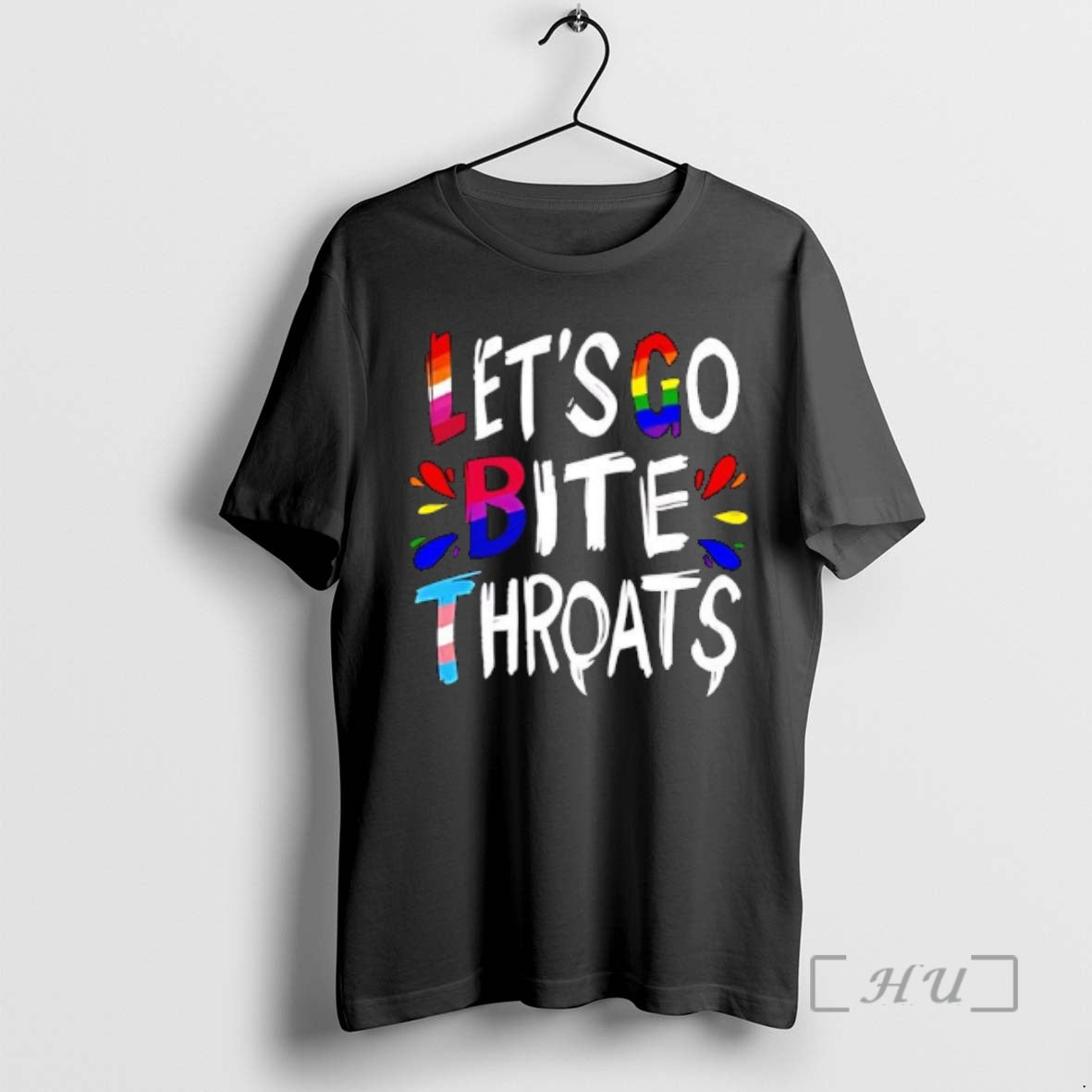 Officials Lets Go Bite Throats Lgbt Pride T-Shirts, Hoodie, Sweatshirt | HypeDripTees.com