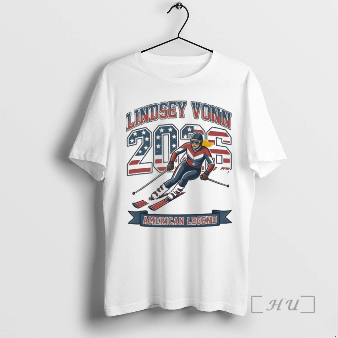 Officials Lindsey Vonn 2026 American Legend Winter Usa T-Shirts, Hoodie, Sweatshirt | HypeDripTees.com