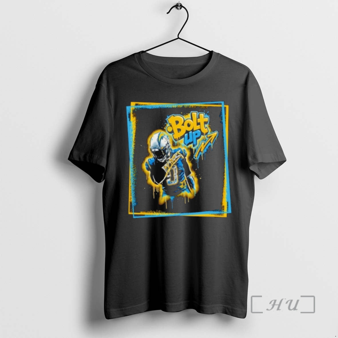 Officials Los Angeles Chargers Daiyan Henley Bolt Up T-Shirts, Hoodie, Sweatshirt | HypeDripTees.com