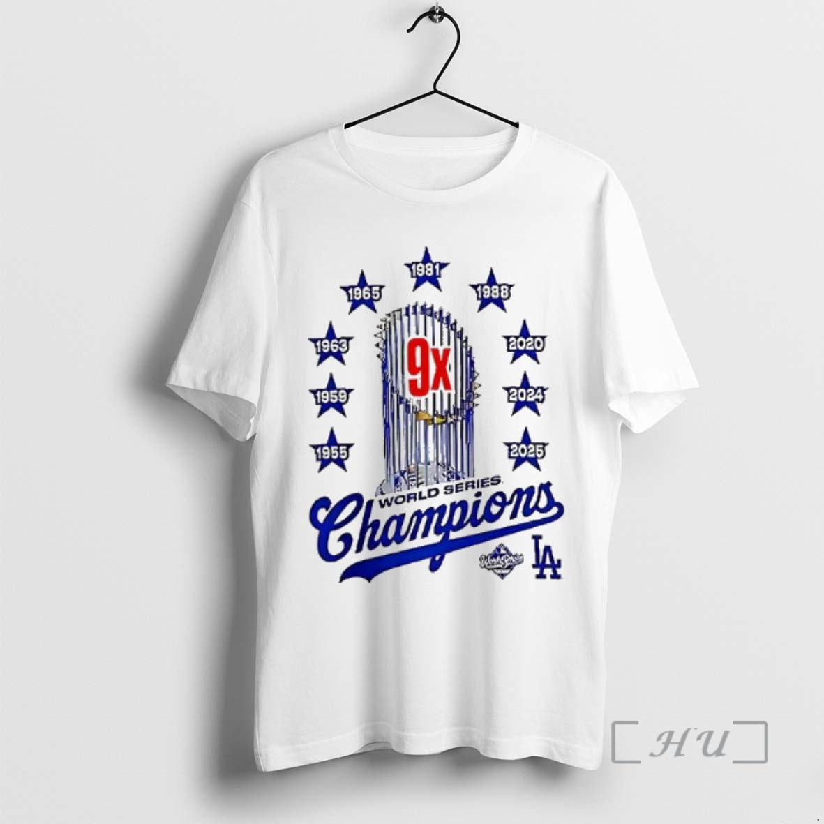 Officials Los Angeles Dodgers 9x World Series Champions Trophy T-Shirts, Hoodie, Sweatshirt | HypeDripTees.com