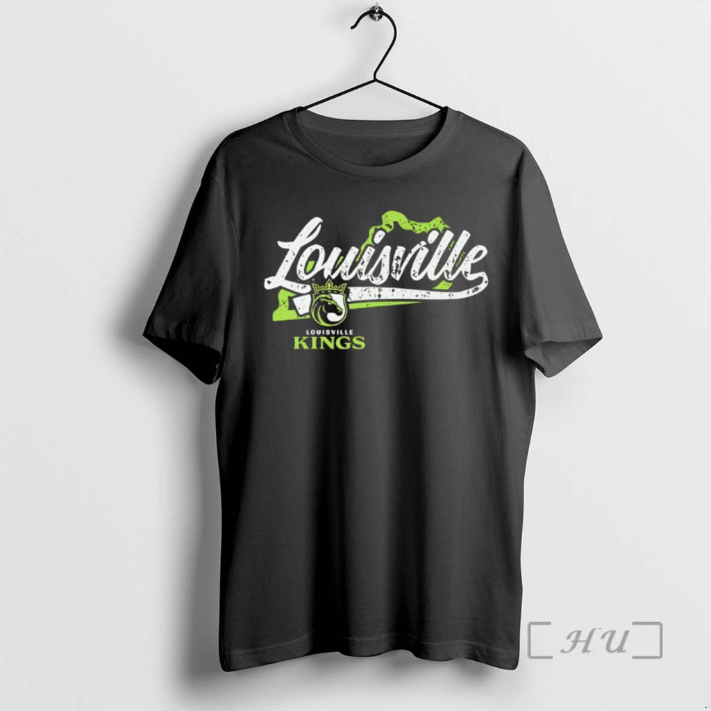 Officials Louisville Kings Football Logo State Map