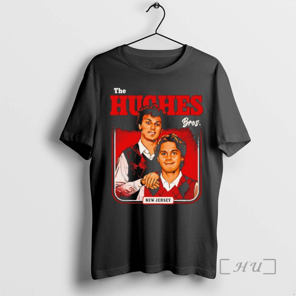 Officials Luke Hughes And Jack Hughes New Jersey Devils Step Brothers Nhl 2026 Vintage Premium T-Shirts, Hoodie, Sweatshirt