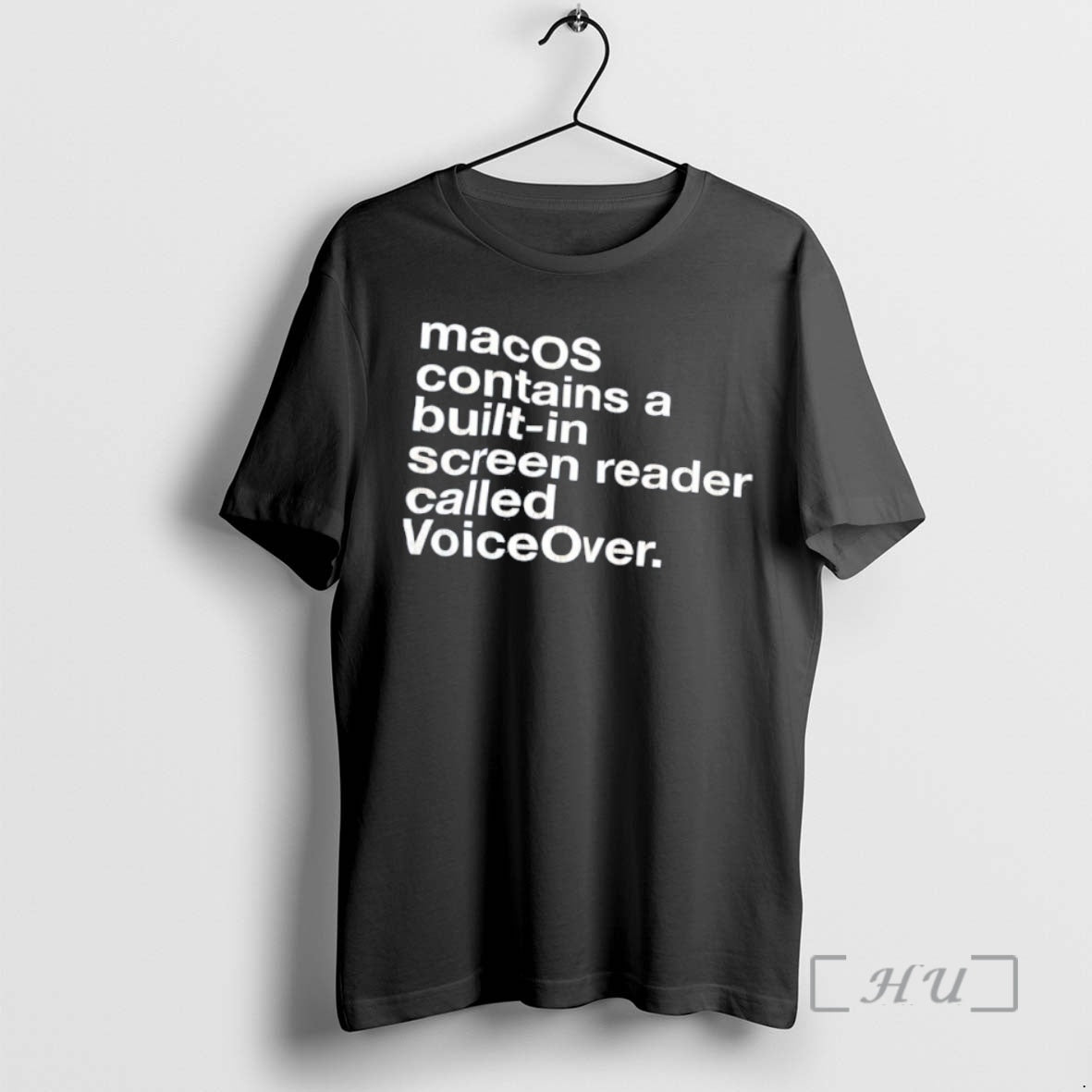Officials Mac Os Contains A Built In Screen Reader Called Voiceover Premium T Shirts Sweater Hoodie, Sweatshirt