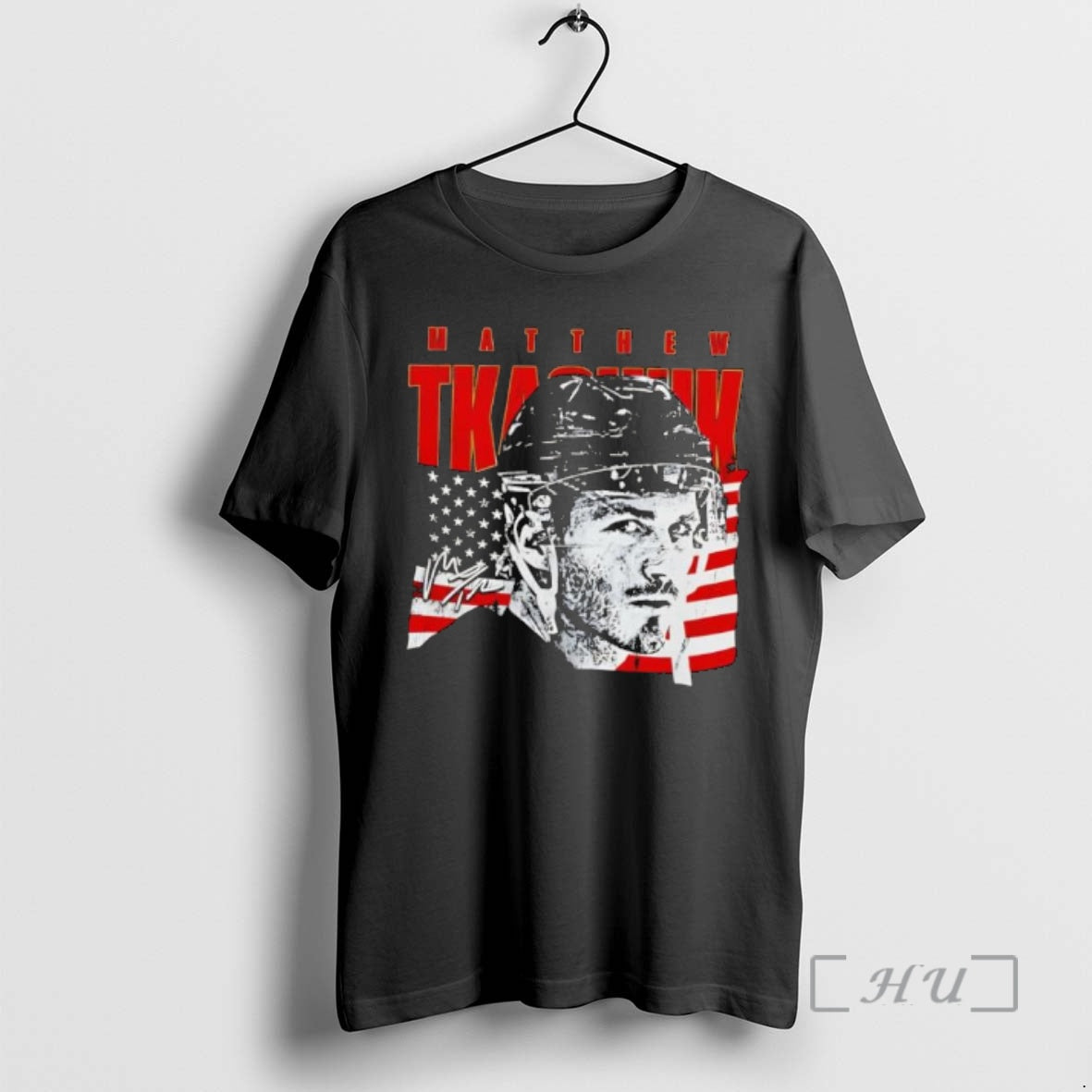 Officials Matthew Tkachuk American Flag Signature T-Shirts, Hoodie, Sweatshirt | HypeDripTees.com