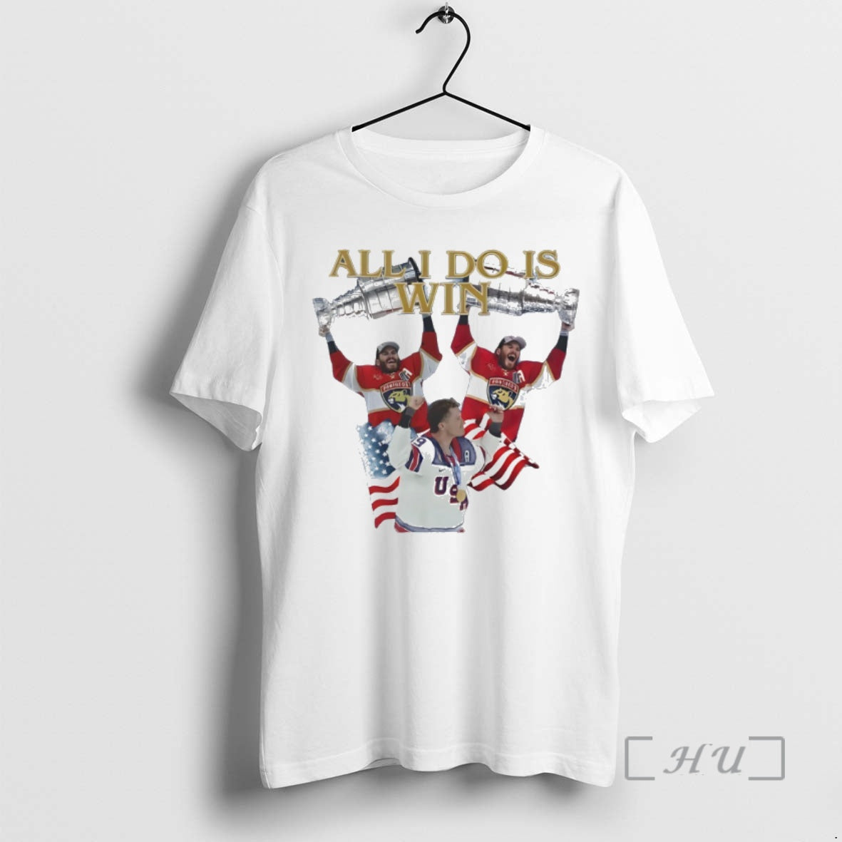 Officials Matthew Tkachuk Usa Hockey All I Do Is Win American Flag Premium T Shirts