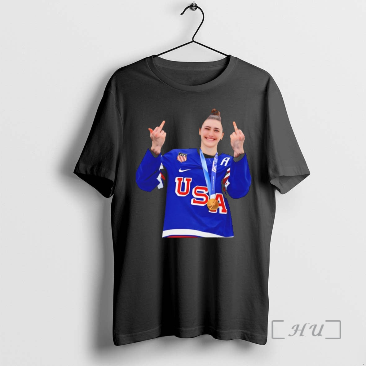 Officials Megan Keller Middle Finger Usa Womens Hockey Olympic 2026 T-Shirts, Hoodie, Sweatshirt | HypeDripTees.com
