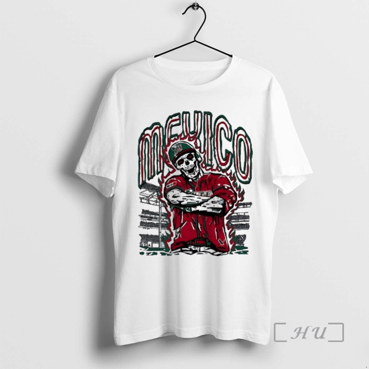 Officials Mexico Baseball Skull Player In Stadium T-Shirts, Hoodie, Sweatshirt | HypeDripTees.com