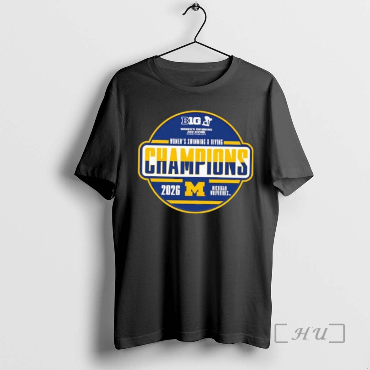 Officials Michigan Wolverines 2026 Big Ten Womens Swimming And Diving Champions Premium T Shirts Sweater Hoodie, Sweatshirt